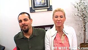 Intriguing cuckold scenario: old wife dominated by pornstar in POV bdsm