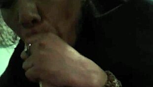 she goes from mouth to ass to mouth