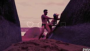 Tattooed Blonde Babe Asks For Rimjob In Anime Style