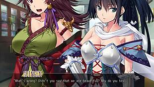 In Commander Babes Ep1, Jun loses her virginity in this hentai anime game.