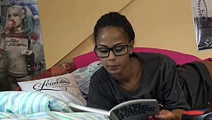 Isabella Feels Sexy in T-Shirt and Panties, Ignoring Your Gaze