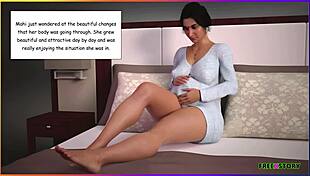 pregnant indian bhabhi gets wild in 3d comic passion