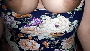 unfaithful latina wife gets caught having pussy sex on chair at night