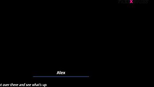 Alex Watches Jena in the Shower