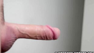 did you see that huge cock? black babe discovers it