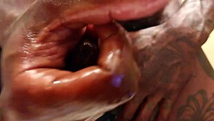 Hallelujah Johnson's Muscular Solo Masturbation