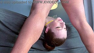 Watch This Kardashian Model Take Rough Deepthroat Facefuck!