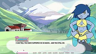 The world of Gem domination begins with corruption in this anime-style porn video