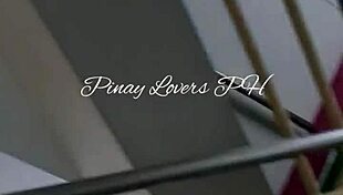 teen fucking in mall fire exit almost caught!