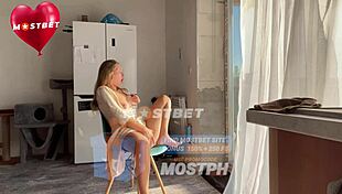 Seducing Neighbor With Public Masturbation Outdoors