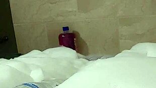 Cyno Model Enjoys Solo Bubble Bath in Costume