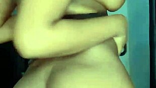 Dancing with sexy moves and passionate kissing