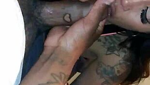 La teen 18+ takes a full load from big cock