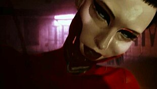 Female Tyger Claw Hammer Club Sex Scene in Cyberpunk 2077!