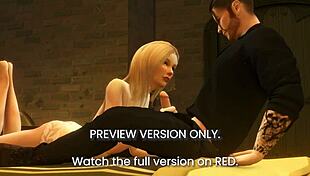 Wow, Rough 3D Hentai Bride Scene Preview!