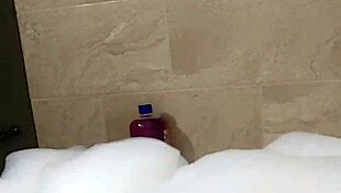 Cyno Model Enjoys Solo Bubble Bath in Costume