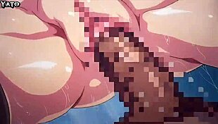 Hentai Cartoon Orgy With Crossdressing, Group Action, Anime Music, And Lesbian Scenes