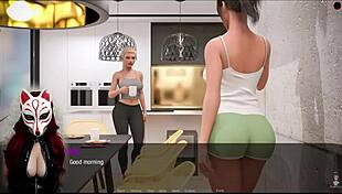 Kate 8 maid cosplay in public upskirt game