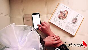 horny masturbate with real orgasm close up