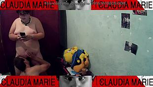 i ate her fat pussy, then pounded her curvy ass against the closet, dominating the horny pig