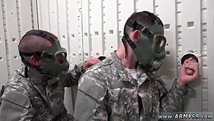 gay guy in bear suit tries glory hole for first time