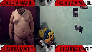 i ate her fat pussy, then pounded her curvy ass against the closet, dominating the horny pig