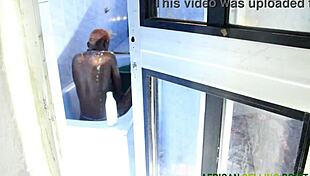 fat ebony stepbrother pounds bbw in bathroom doggystyle