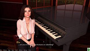 Beautiful cleavage in Drop in 4 - Bold Brass