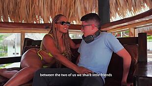 Want to see Carla Morelli fuck a nerd?