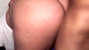 Bbc Strokes Ebony Babe Bent Over, Monster Cock Backshots Lead to Creampie