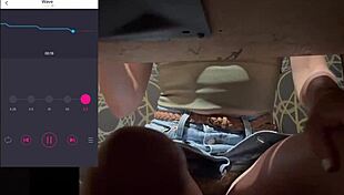 using vibrator in public restaurant setting