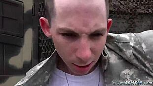 gay guy in bear suit tries glory hole for first time