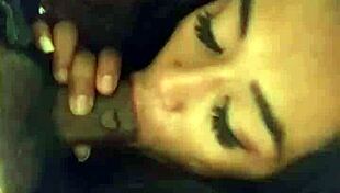 La teen 18+ takes a full load from big cock