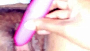 Sexy Indian Wife Plays with Oiled TOYS and Cucumber.