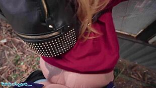 spanish punk babe fucked in public