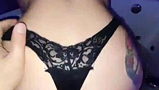 Big tits babe gets blowjob and sex in bathroom