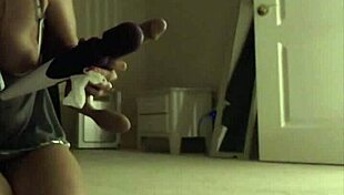 Lingerie Red Lipstick And Dildo Fun On Live Webcam - Lelu Love