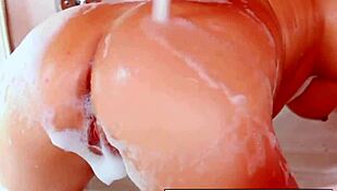 Amazing Bathtub Solo With Gorgeous Redhead Jayden! Watch Her Play With Her Big Tits!