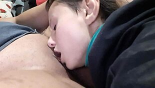 my girlfriend licks all my wet pussy juices 😋 - lesbian fun.