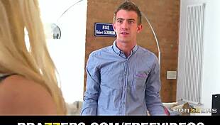 Hey, see blonde pornstar Brooklyn Blue wrecking a marriage hard!