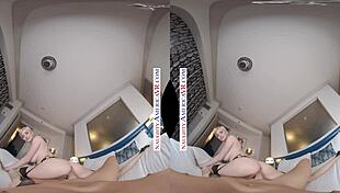 Naughty America - Skye Blue fucks before you leave