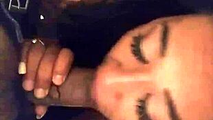 La teen 18+ takes a full load from big cock