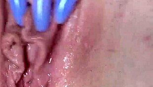 I MASSAGE my WET PUSSY up close and CUM hard, Anna Mole.