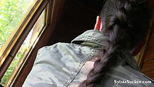 i was interogating lara croft in the militry prison setting