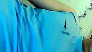 Gay guy with small long cock surprises in play 😏