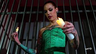 Silvia Rubi Trains Melissa in Wax Play Techniques