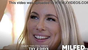 Step Mom Seduces Young Step Son with Naughty Touches