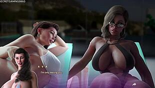 Man Listening To Stepmom's Story In Game