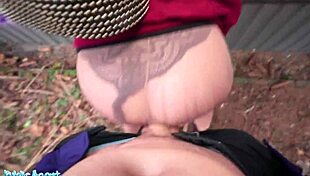 spanish punk babe fucked in public