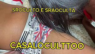 Old submissive housewife flashes in group cuckold fun!